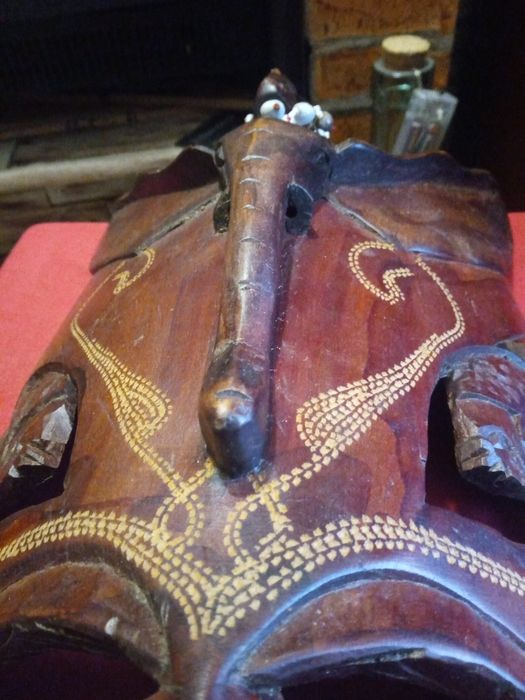 Maska drewniana 48/23 szaman Afryka