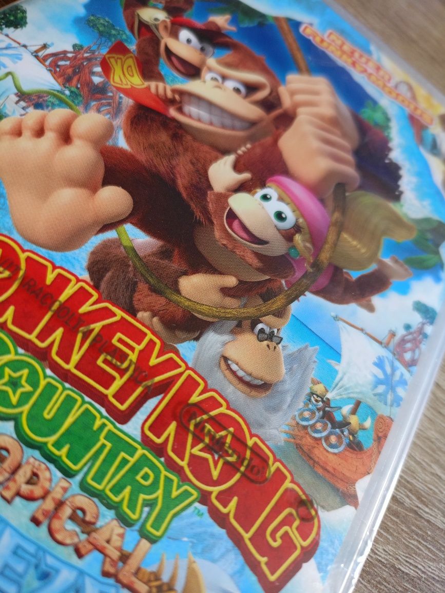 Donkey Kong Country Tropical Freeze Nintendo Switch 1/2 Nowa w foli