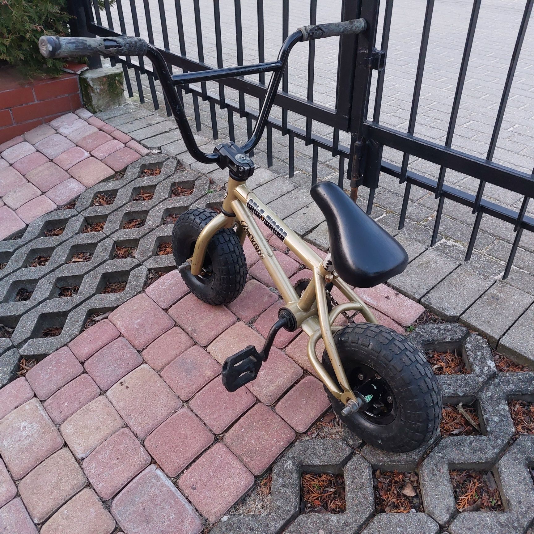 Mini Bmx Rocker złoty