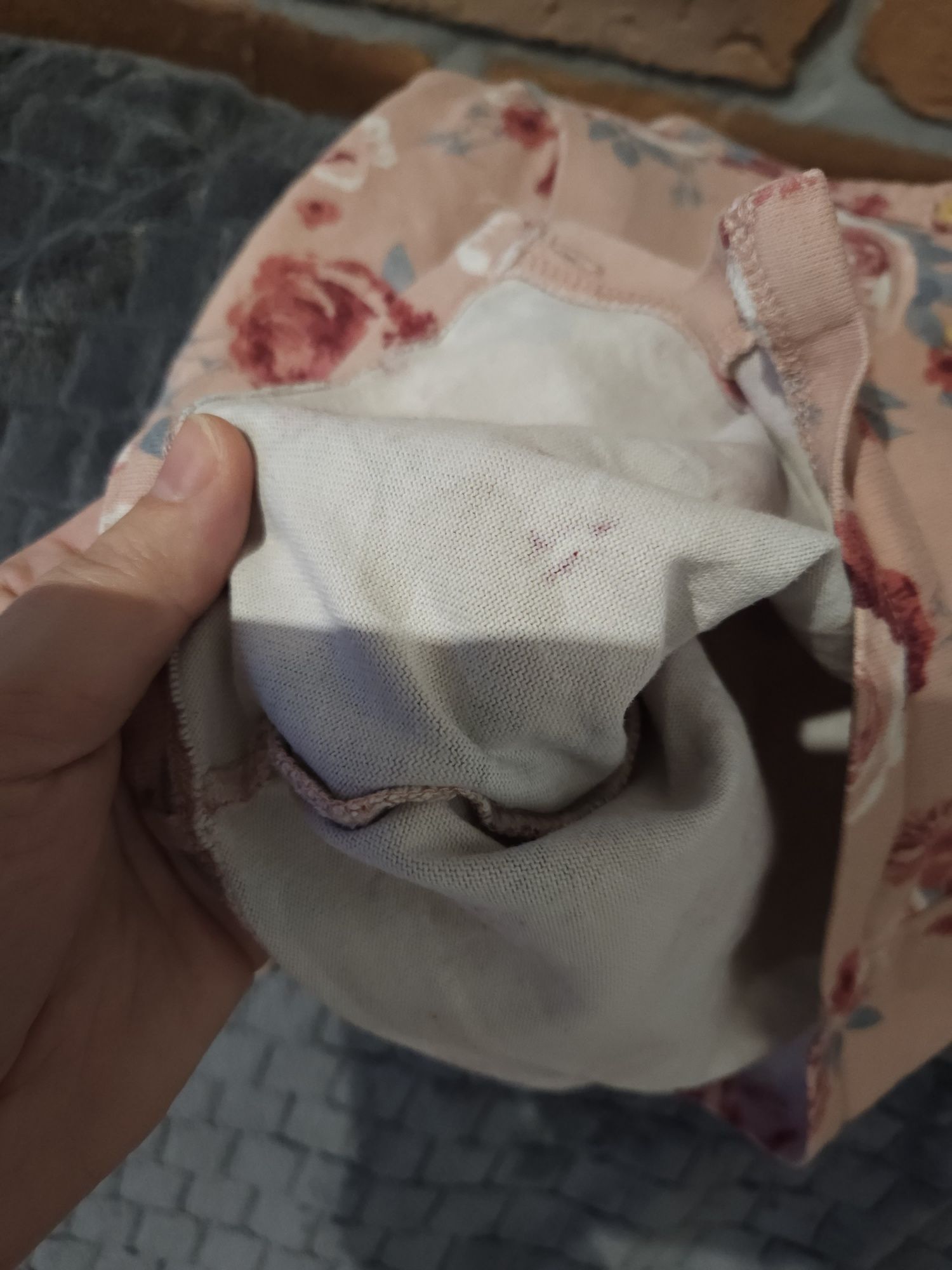 Sweter sweterek kardigan w kwiatuszki h&m 92