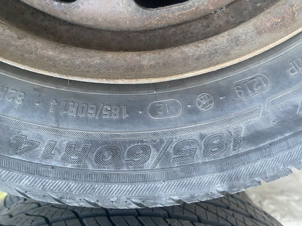 Felgi z oponami 185/60 R14 4x108