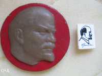 Medalha pin comunista lenine