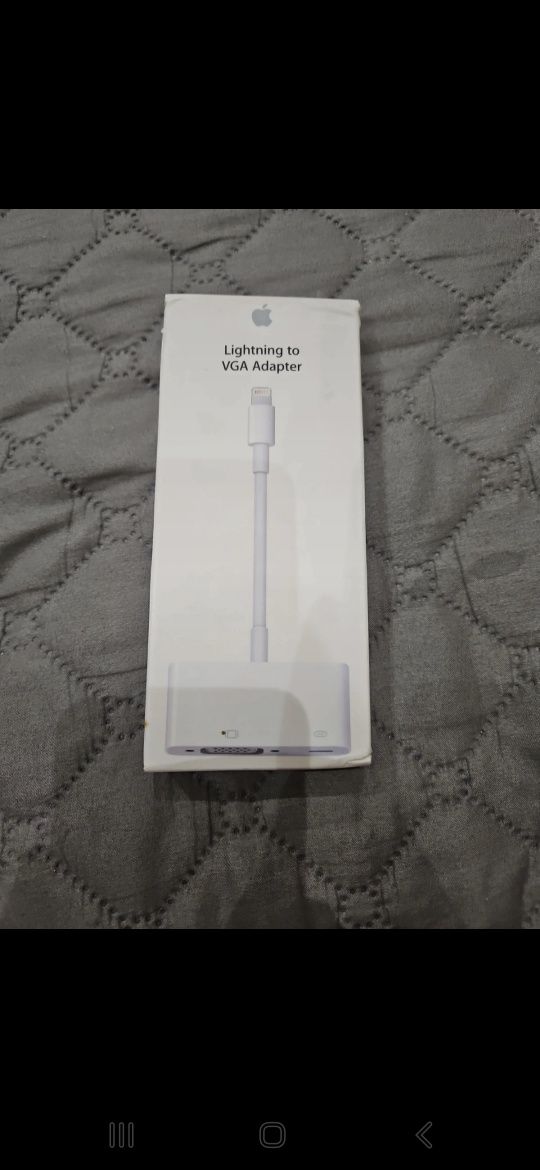 Przejściówka lighting to vga Apple