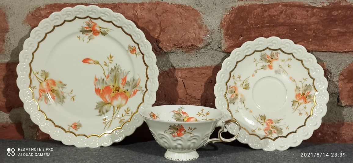 Porcelana SORAU Carstens TRIO Żary