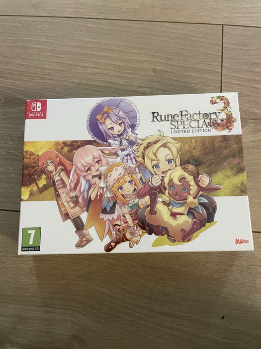 Rune Factory 3 Special Limited Edition sealed nowa Switch