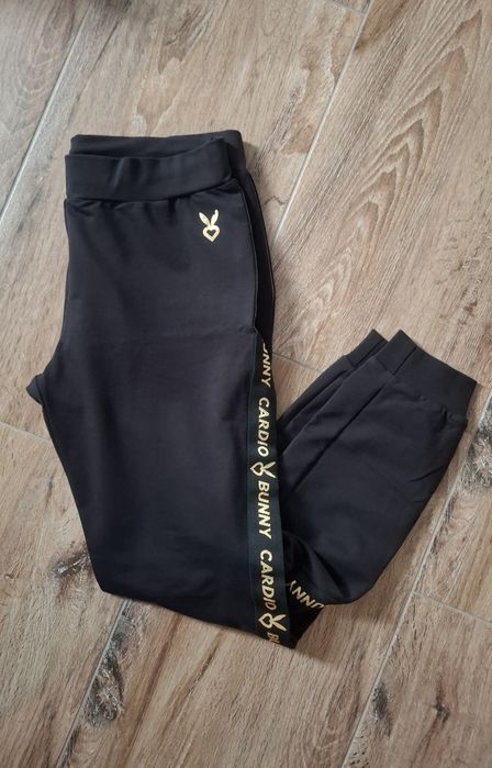 Spodnie dresowe damskie czarne Betty Cardio Bunny L