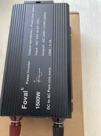 Продам інвертор FOVAL 1500w ( 12v 220v)
