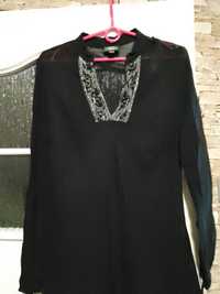 Czarna bluzka damska rozmiar 40