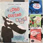 Livro Infantil Banda Desenhada O Lobo em Cuecas
