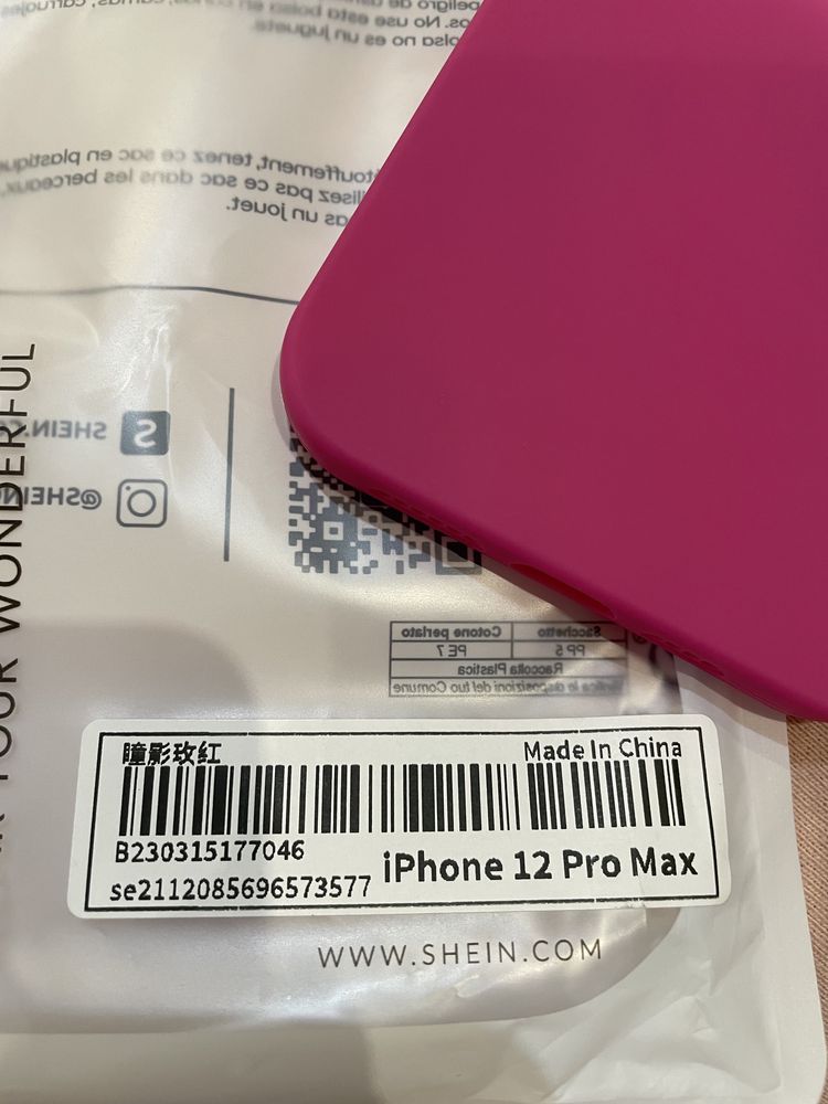 Etui SHEIN IPhone 12 PRO MAX nowy