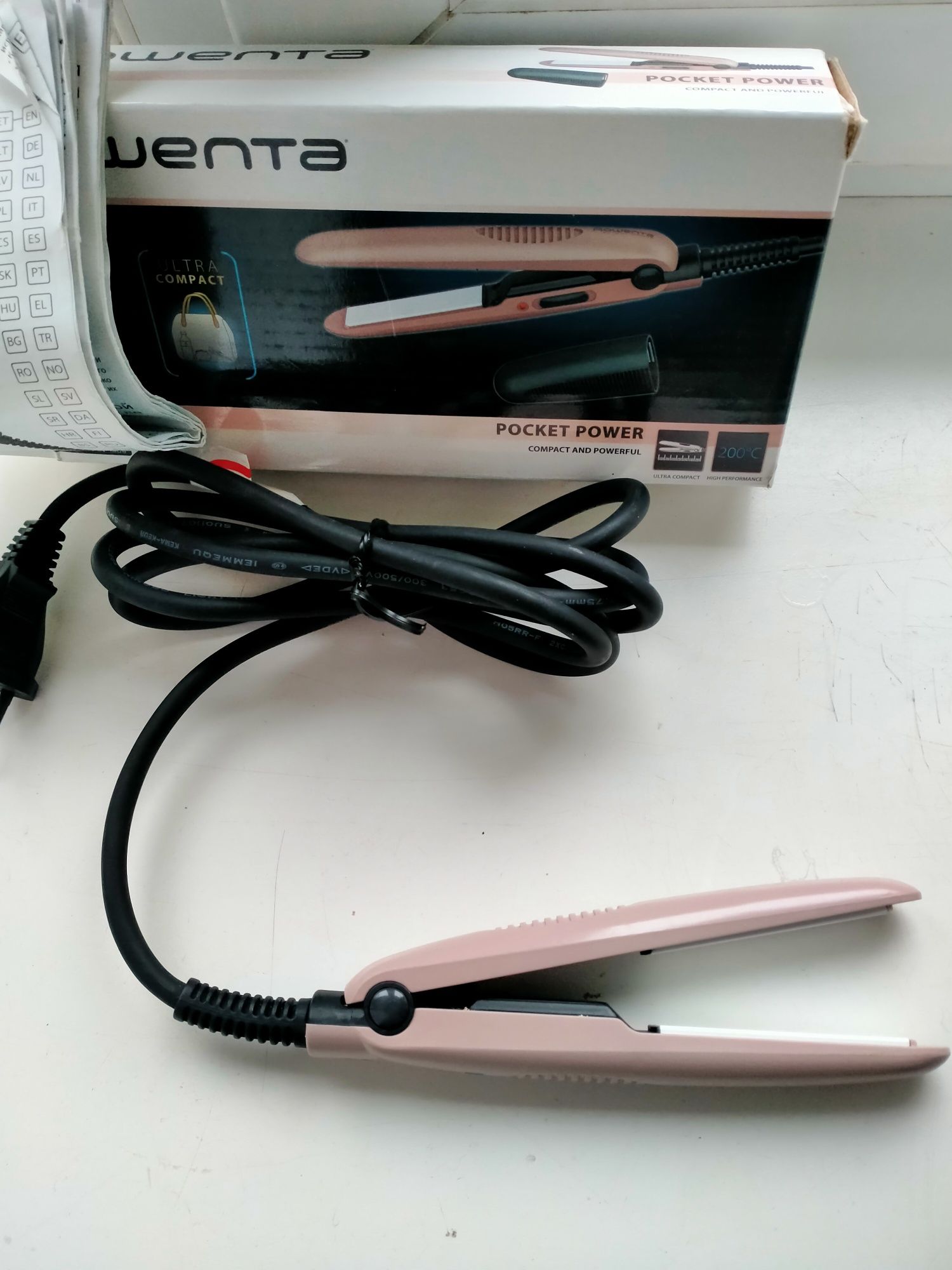 Міні-випрамлячі Baby liss PRO i Rowenta