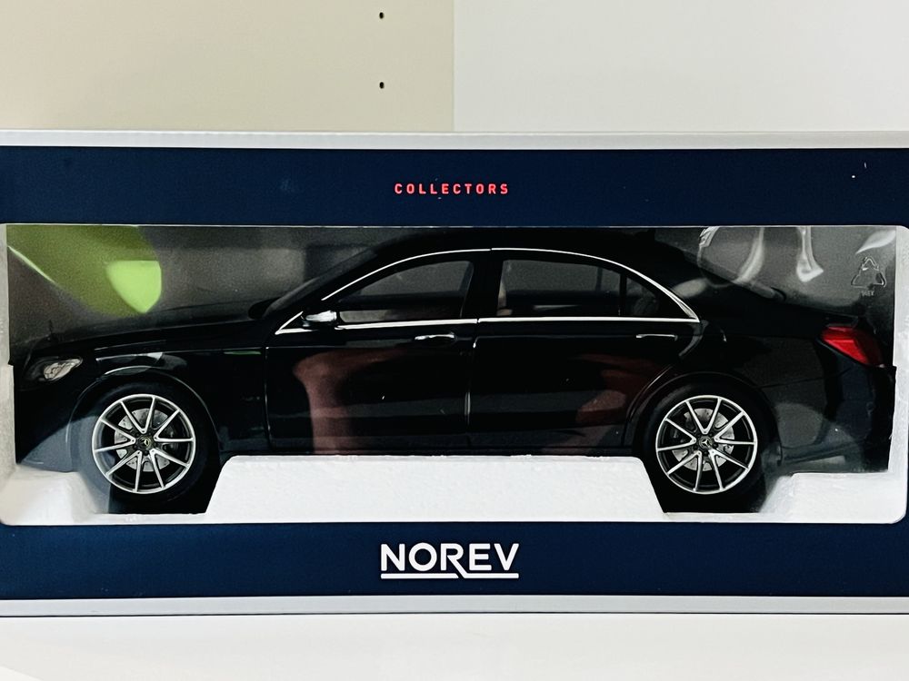 Mercedes-Benz S450L AMG-Line V222 Norev 1/18 czarny metallic