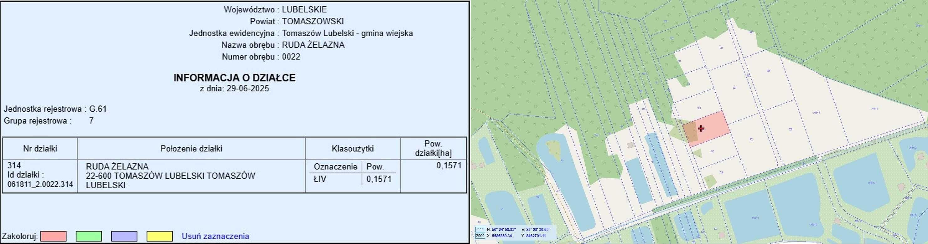 Ruda Żelazna, Działki, rekreacja-stawy, przy lesie