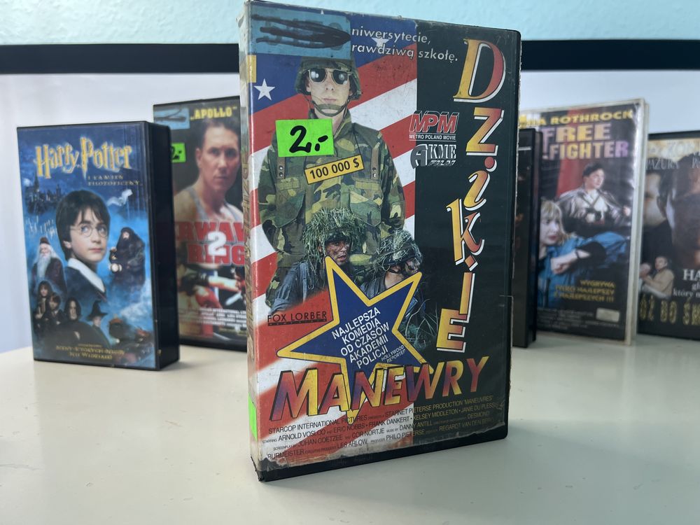 Dzikie manewry film kaseta vhs