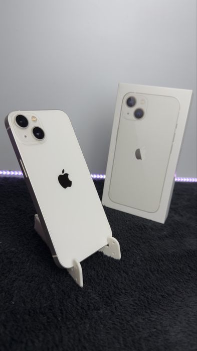iPhone 13|Starlight|100% Baterii|Niemalże Idealny|Pełen Zestaw
