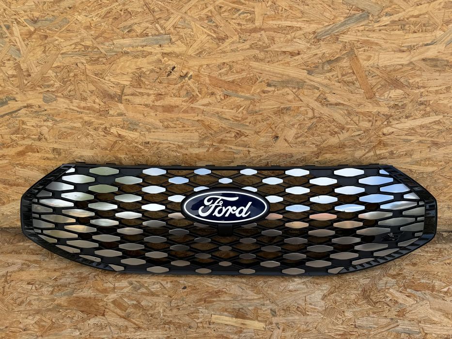 GRILL ATRAPA CHŁODNICY FORD TRANSIT E-TRANSIT CUSTOM MK3 MK2 LIFT E-TOURNEO ELEKTRYK PZ31-17B968-N ORYGINAŁ