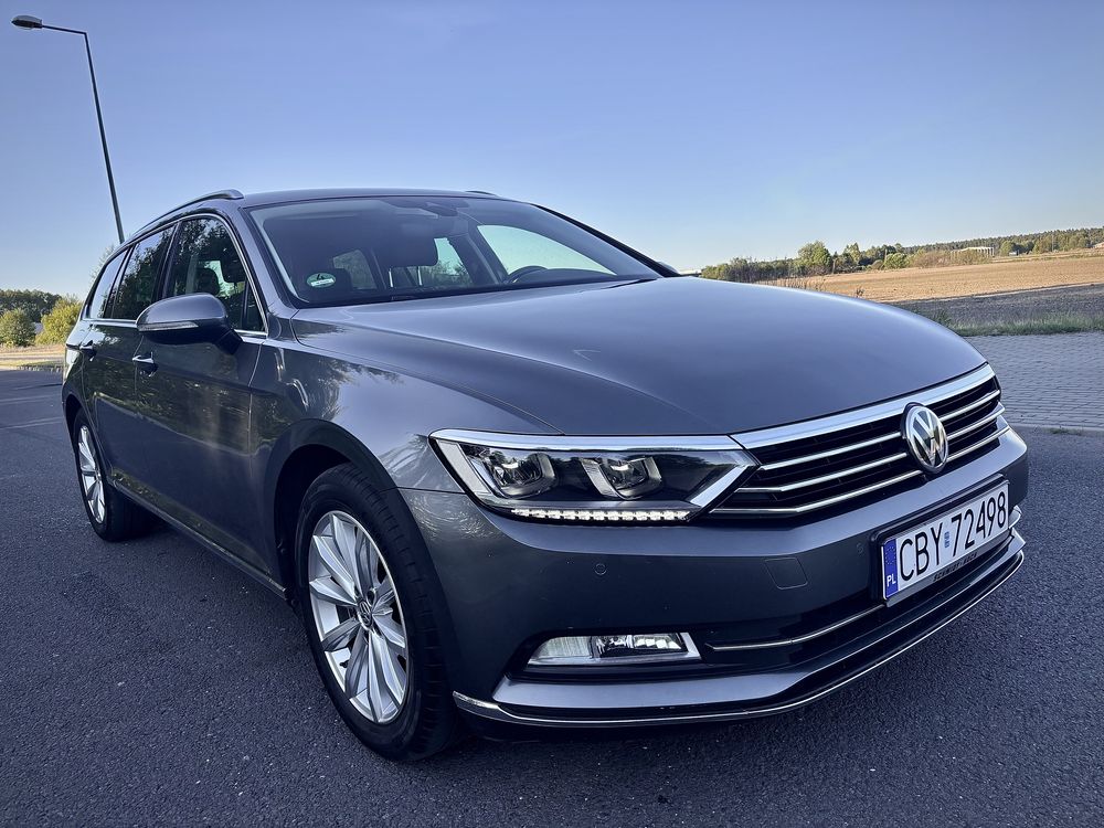 Vw Passat 2.0TDI 190km HigHline Sprowadzony Zarejestrowany Orginał