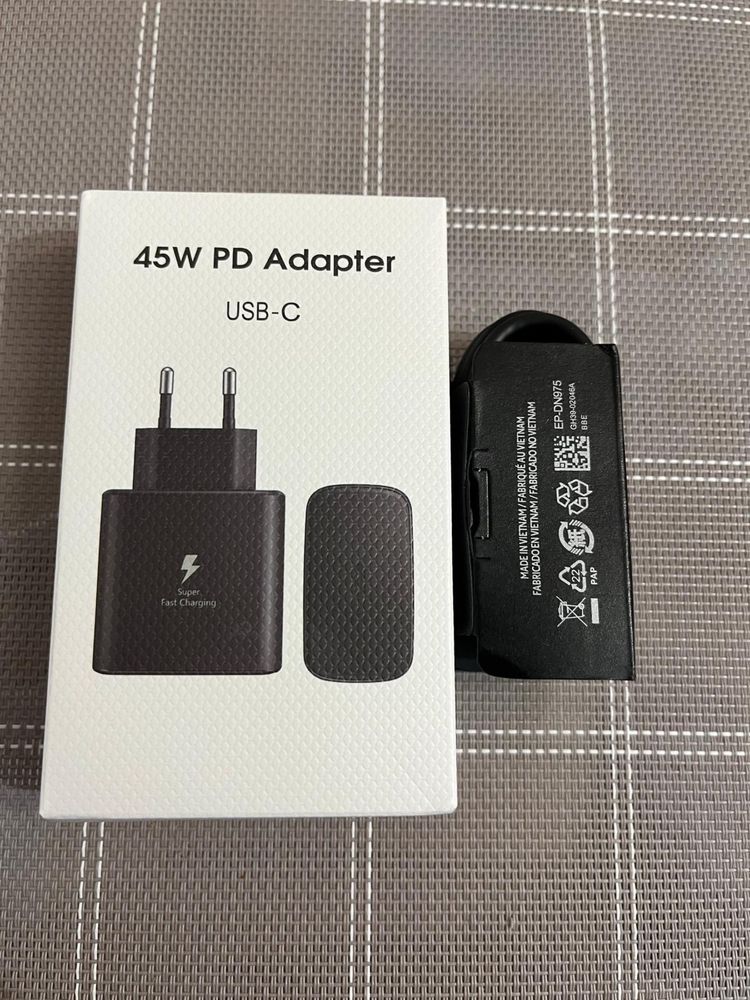 2x Ładowarka USB dedykowana do Samsung 45w z kablem usb -C 100W