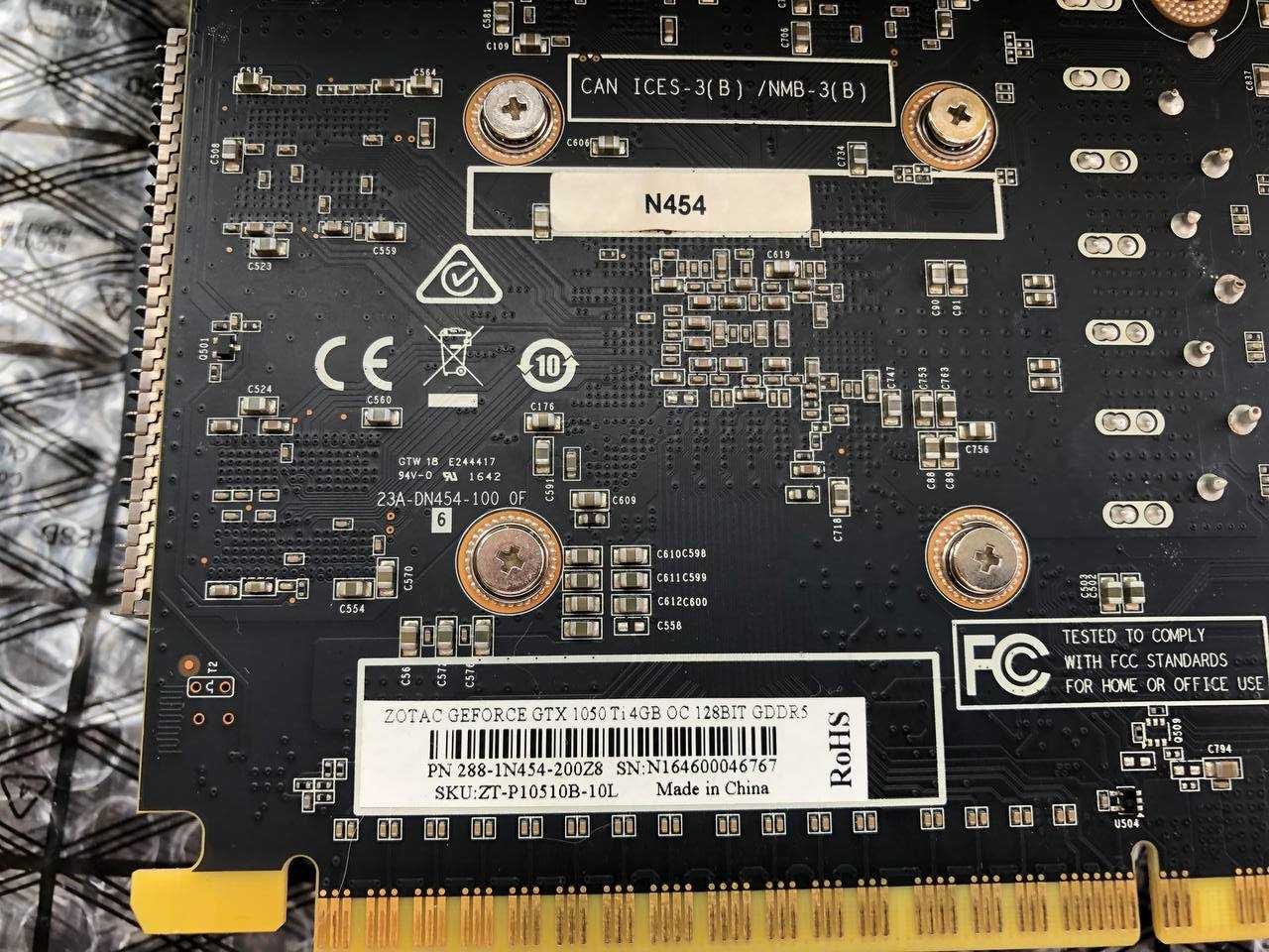 Комплект i5-10400f AsRock B460M-Pro4  DDR4-2666 16384MB Zotac 1050ti