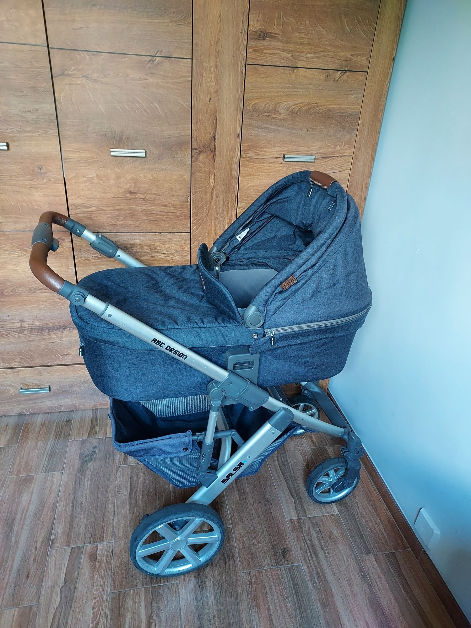 Wózek ABC Design Salsa 4, 2 w 1 OKAZJA Gondola i Spacerówka