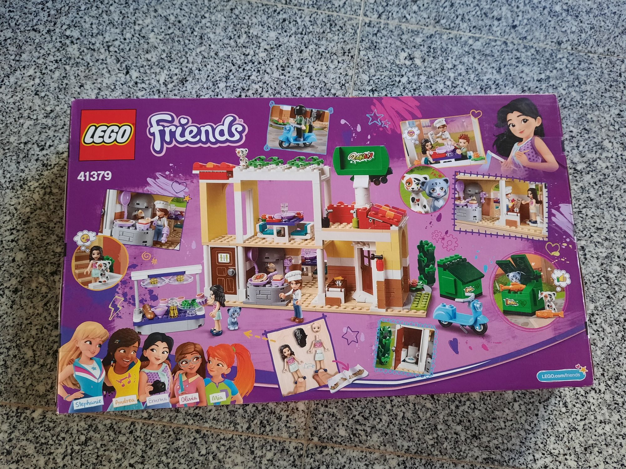 LEGO Friends 41379 - Restaurante Heartlake City NOVO