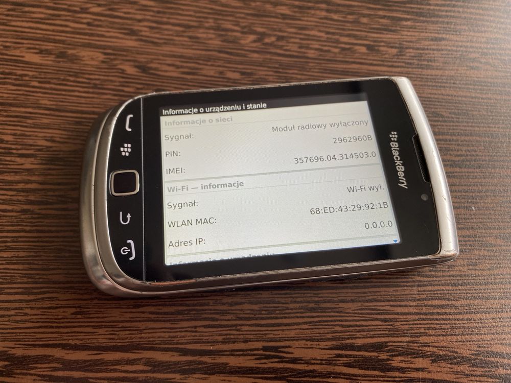 BlackBerry Torch 9810 – sprawny, w dobrym stanie