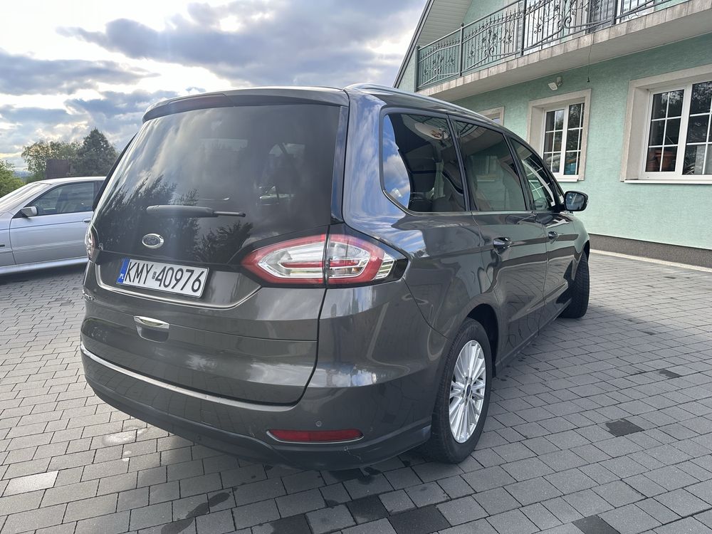 Ford Galaxy 2.0 EcoBlue 190KM Titanium Automat 7-osobowy Matrix Zadban