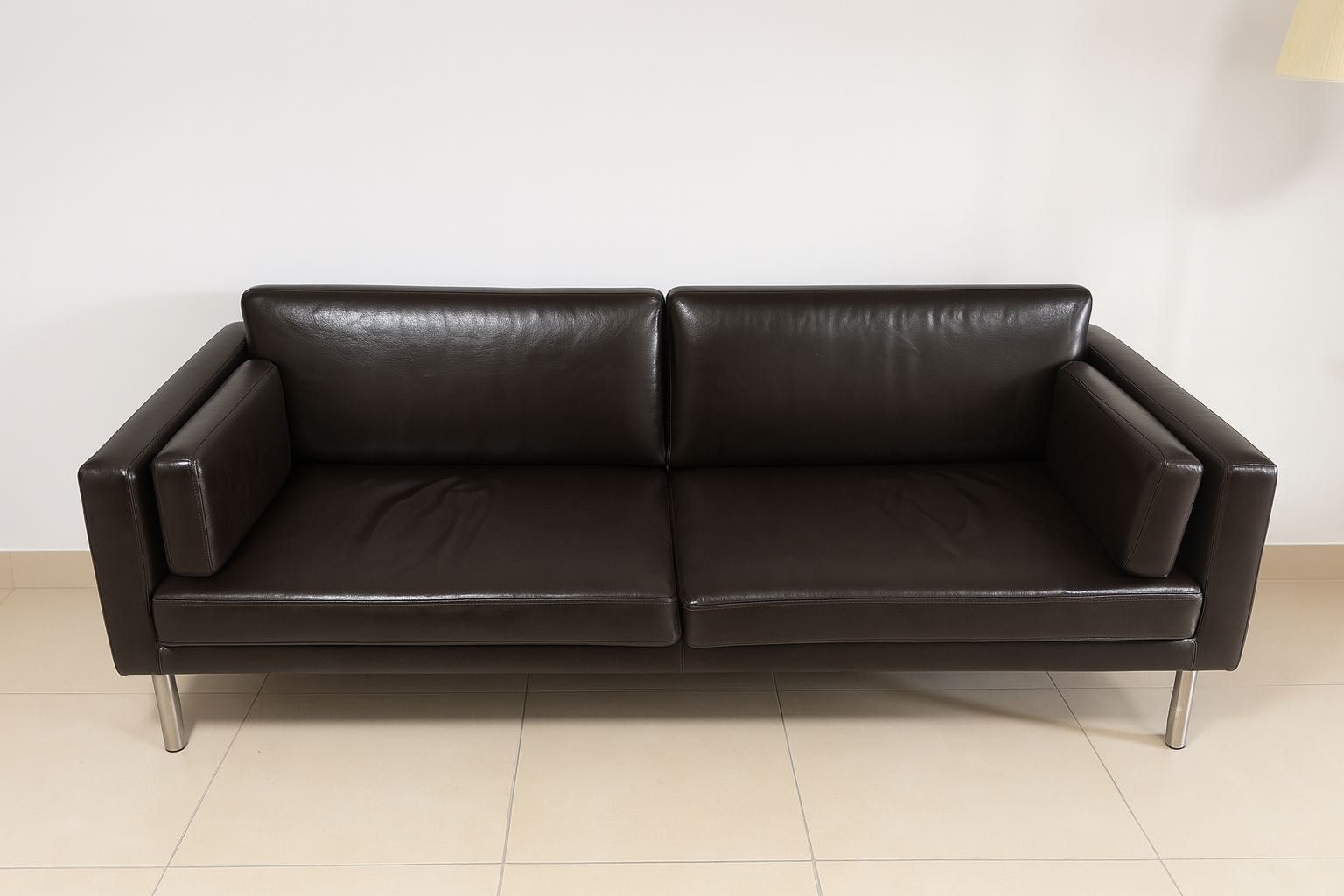 IKEA SATER sofa kanapa skóra. Do domu, do biura, do gabinetu, 3 sztuki