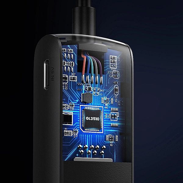 Ugreen rozdzielacz HUB USB Typ A - 4x USB 3.2 Gen 1 czarny (CM416, 806