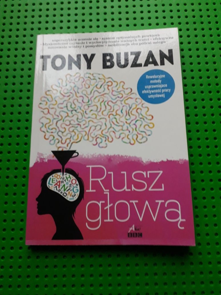 książka rusz głową  Tony Buzan