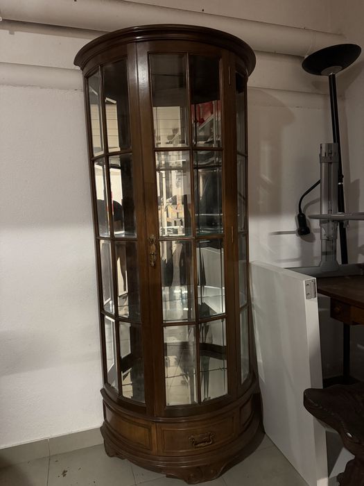 Movel vitrine com espelho