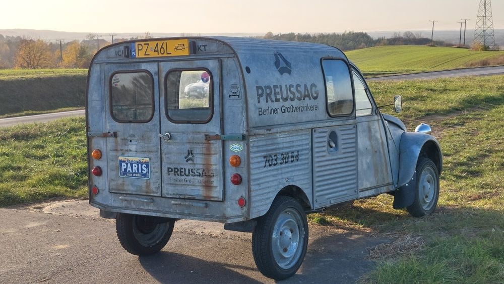 Citroen 2cv wersja AK250 Niezniszczalny:)