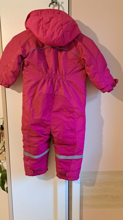 Kombinezon h&m 92 rozowy zimowy