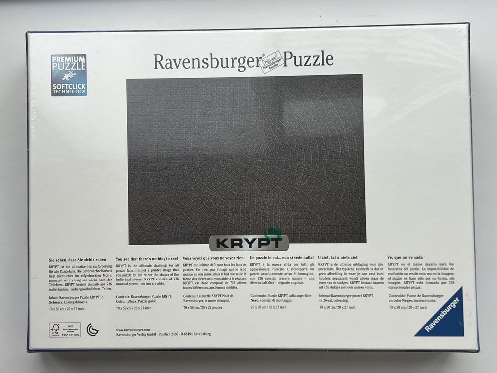 Пазл Ravensburger puzzle - Krypt