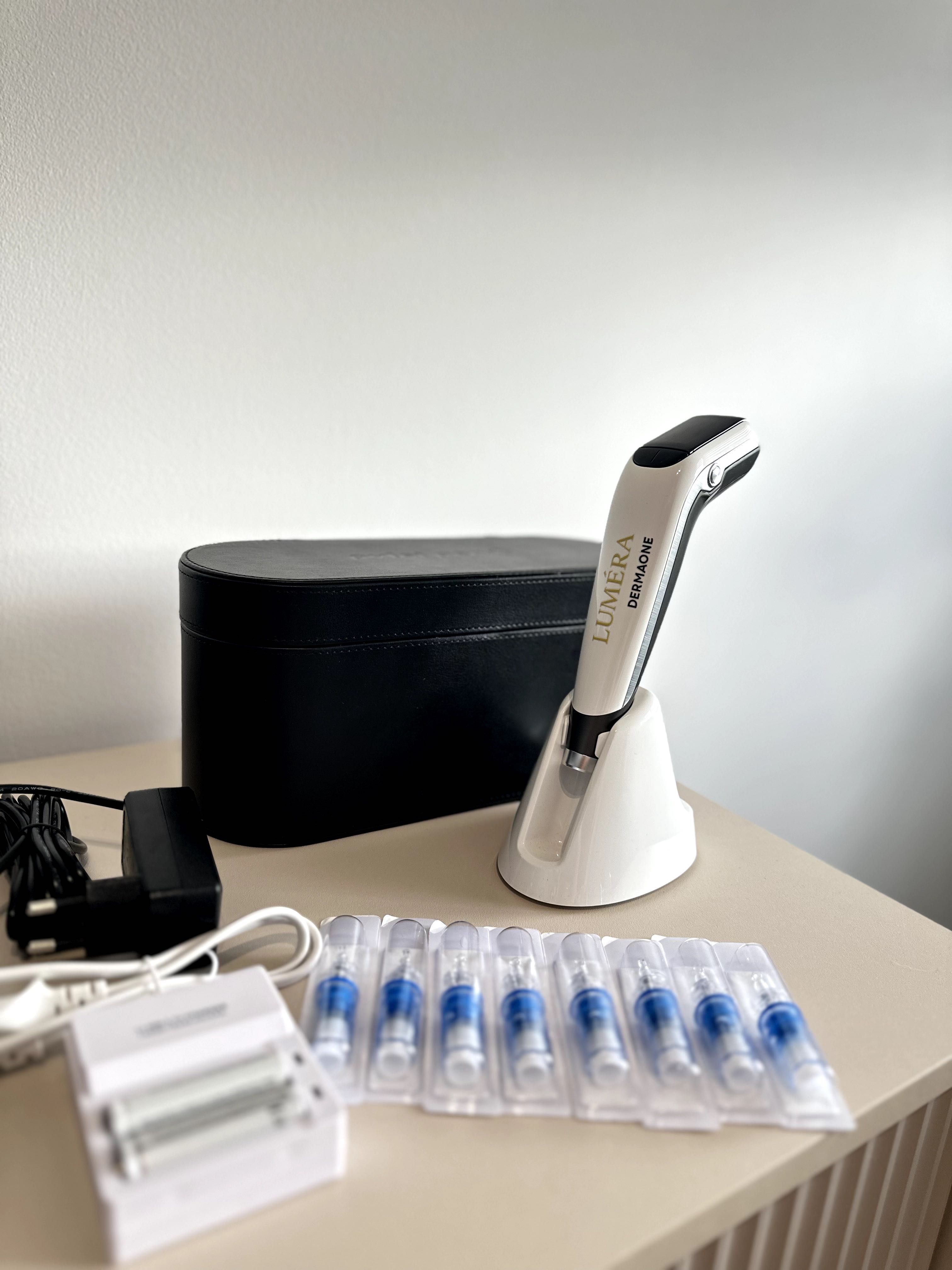 Dermapen Mezoterapia mikroigłowa + 8 Kartridży gratis