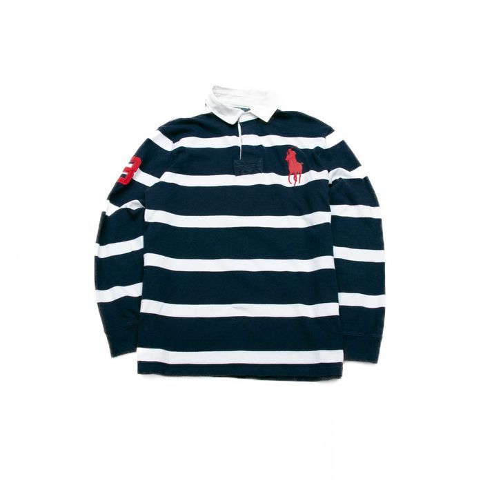 Ralph Lauren longsleeve polo w paski XL rugby chief keef style