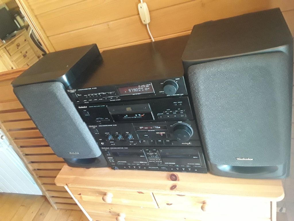 wieża TECHNICS X301 NEW CLASS A wzmacniacz cd deck tu