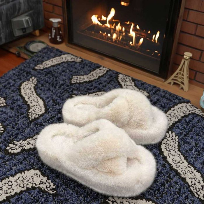 Жіночі домашні тапочки з хутром. Розмір 36-39 (бежеві, білі, чорні)