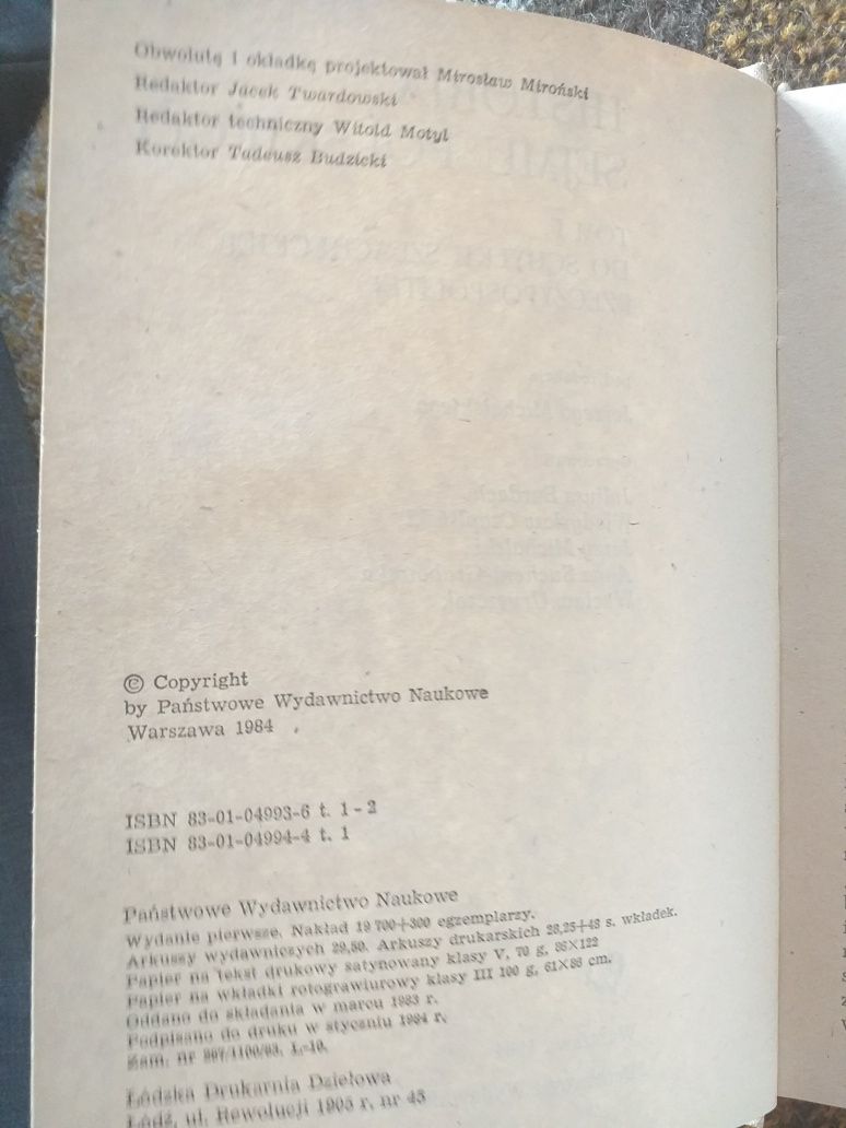 Historia Sejmu Polskiego p.red.J.Michalskiego t.I PWN 1984