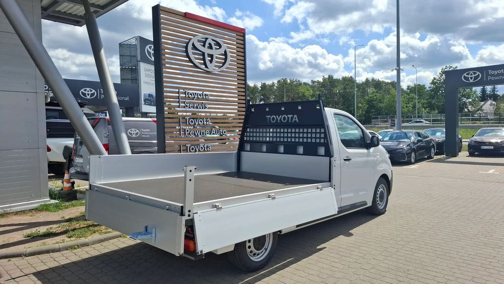 Toyota Proace Platforma Skrzynia  Niepowtarzalny Proace Platforma Klima Bluetooth Tempomat Od ręki