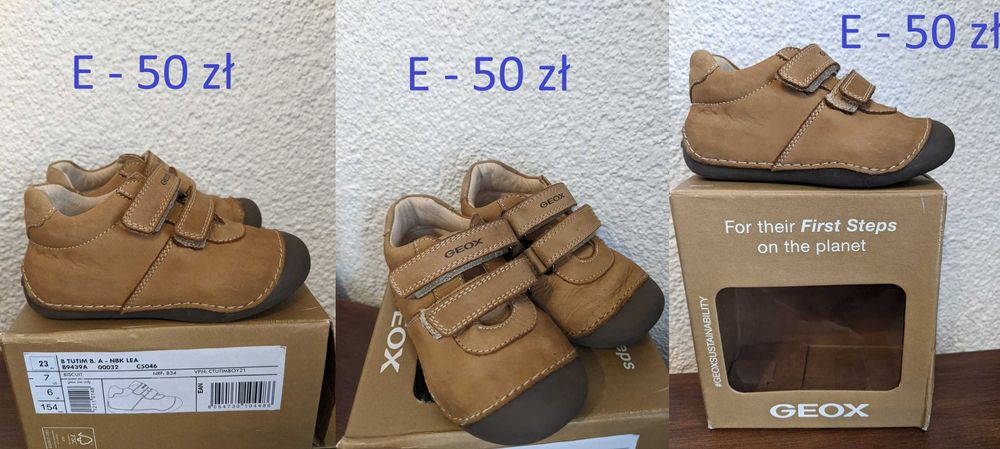 Buty zimowe, trapery, sandały, emel, GEOX nr 22, 23, 24, 25 jak nowe!
