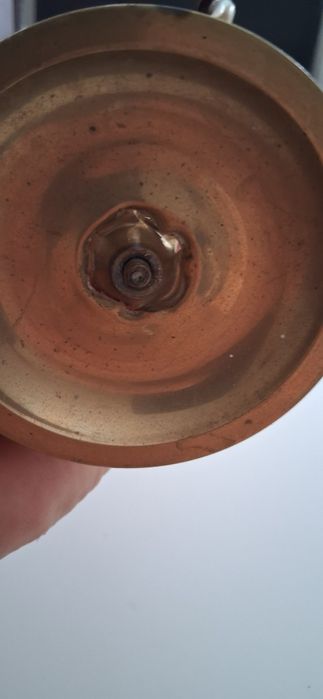 Lampa oliwna uszkodzona