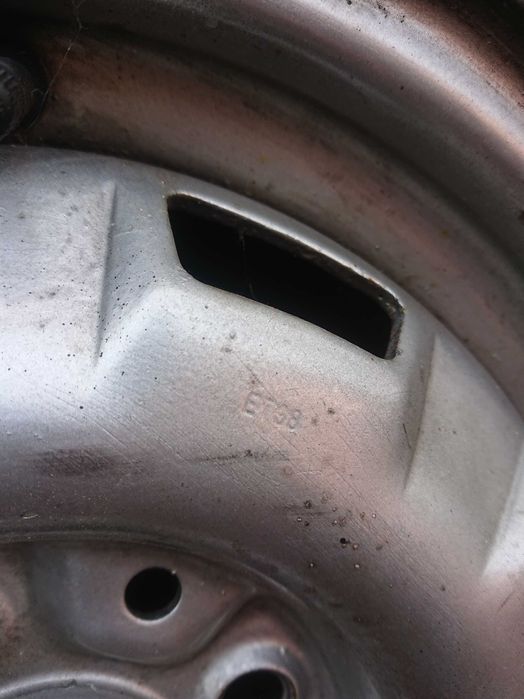 Golf mk1 oryginalne koła stalowe 5j13h + zimówki