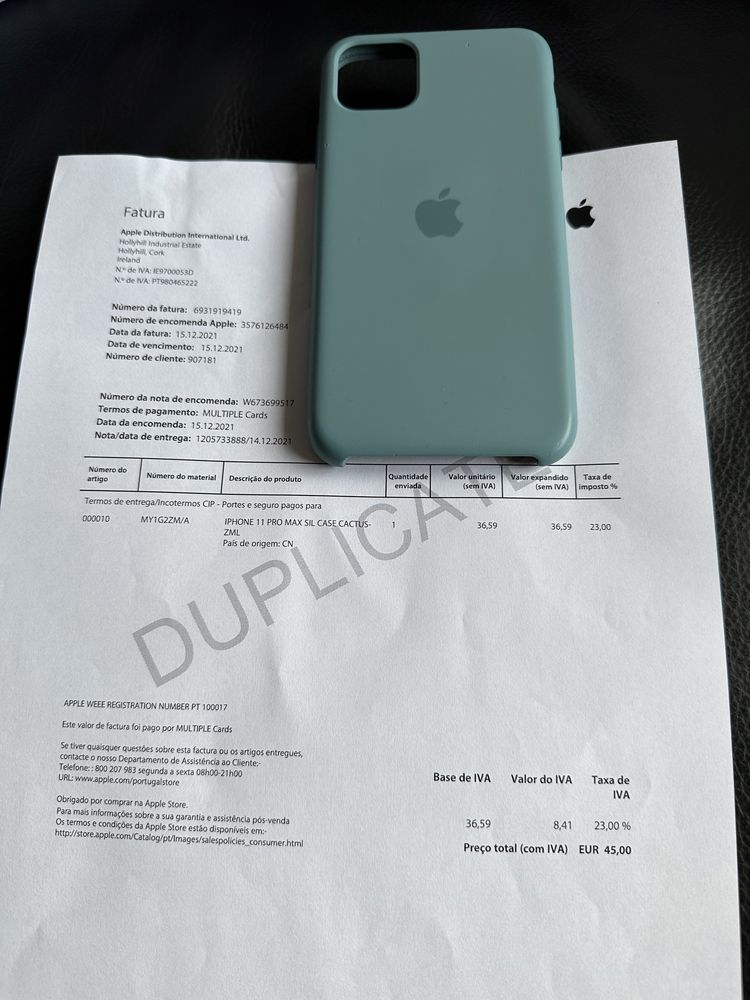 Capa Apple para iPhone 11 Pro Max