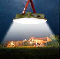 WYDAJNE Oświetlenie na Kempingu Pod Namiotem EXTRA MOC Odporna 80W LED