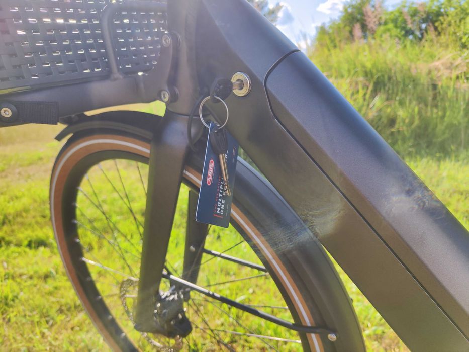 Rower elektryczny ShindlerHauer automat na pasku rohloff pinion