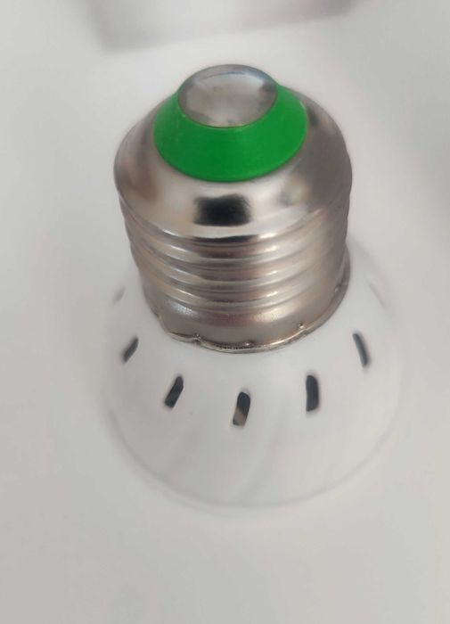 Led Лед лампа для рослин Лампочка e27 рожева full spectrum растений