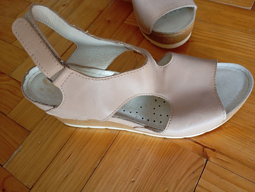 Sandały skóra naturalna Opal 41