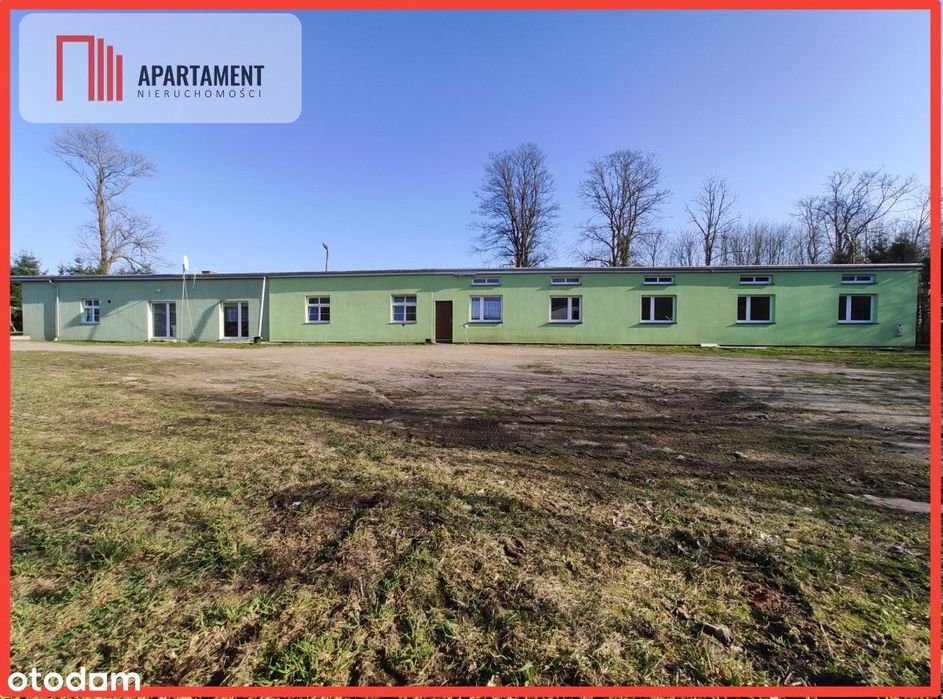 Okazja ! Hale produkcyjne z budynkiem mieszkalnym!