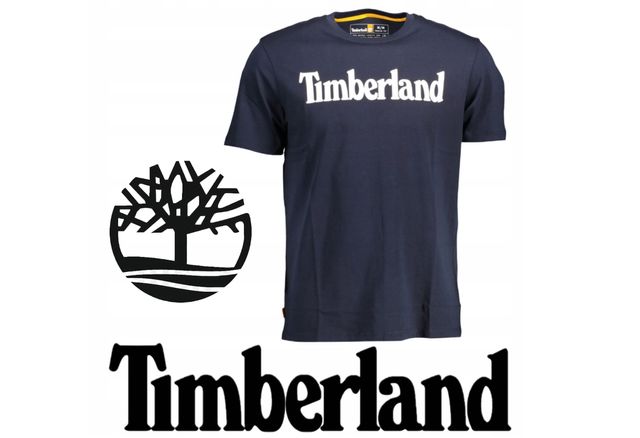 T-shirt męski Timberland granatowy r. M